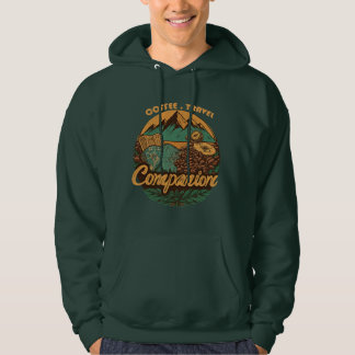 Reisgenoot voor koffie Bergavontuur Trui Hoodie
