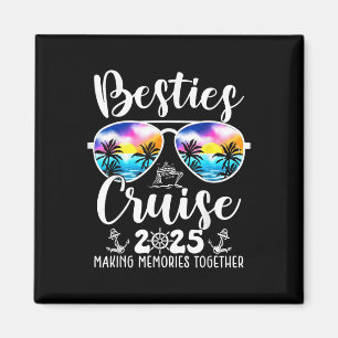 Reisgenoten Cruise 2025 Overeenkomstige Vrienden G Magneet