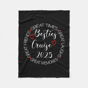 Reisgenoten Cruise Trip 2025 Vakantie Meisjesreis  Fleece Deken
