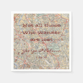 Reisgezelschap Napkins Servet