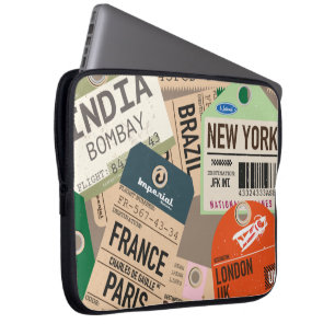 Reisjournaal Laptop Sleeve