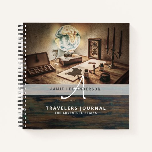 Reisjournaal Pensioenavonturen Papa Opa Notitieboek (Voorkant)