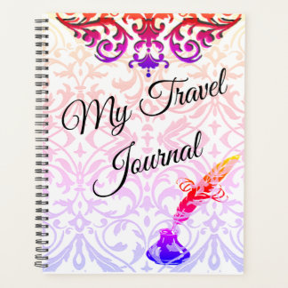 Reisjournaal (spiraal) planner