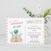 Reiskoffer Graduation Party Adventure wacht op u Kaart (Staand voorkant)