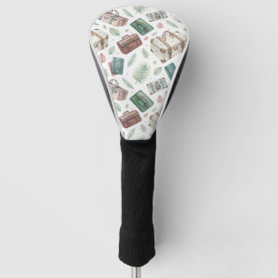 Reiskofferpatroon uit het verleden (1) golfheadcover