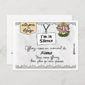 Reisles: Ontdek stilte Briefkaart (Voorkant / Achterkant)