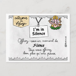 Reisles: Ontdek stilte Briefkaart