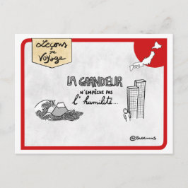 Reislessen: Japanse nederigheid Briefkaart