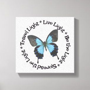 Reislicht: Licht licht lichter Canvas Afdruk