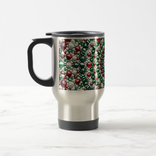 Reismok met Italiaanse kleuren Design Reisbeker (Links)