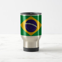 Reismok met vlag van Brazilië