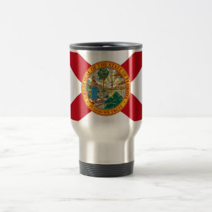 Reismok met vlag van Florida State - Verenigde Sta Reisbeker