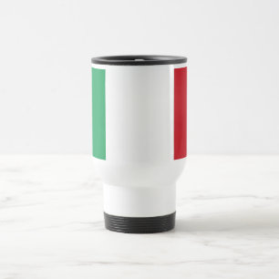 Reismok met vlag van Italië Reisbeker