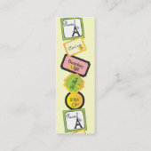 Reisontwerp Mini Visitekaartje (Achterkant)