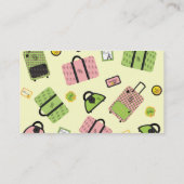 Reisontwerp Visitekaartje (Achterkant)