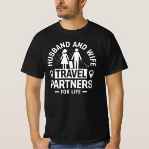 Reispartners Voor Het Leven Echtgenoot Echtgenote T-shirt