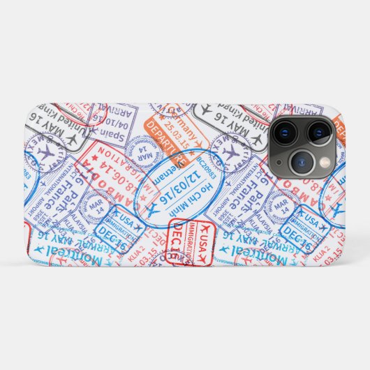 Reispictogram Case-Mate iPhone Case (Achterkant (horizontaal))