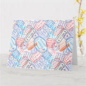 Reispictogram Kaart (Gele Bloem)