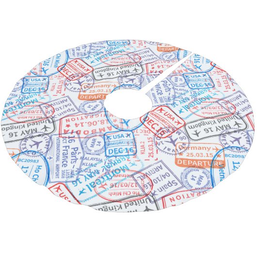 Reispictogram Kerstboom Rok (Gekanteld)