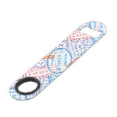 Reispictogram Speed Flessenopener (Voorkant Gekanteld)