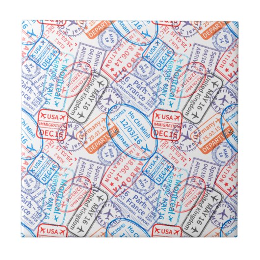 Reispictogram Tegeltje (Voorkant)