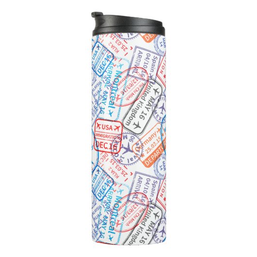 Reispictogram Thermosbeker (Geroteerd rechts)