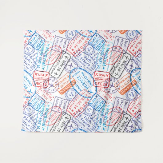 Reispictogram Wandkleed (Voorkant (horizontaal))