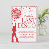 Reisplan voor het laatste disco-meisjesuitje  kaart (Staand voorkant)