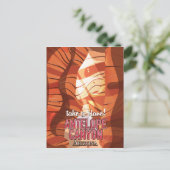 Reisposter Antelope Canyon Arizona Briefkaart (Staand voorkant)