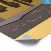 Reisposter Antigua Guatemala Poster (Hoek)