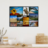 reisposter australië poster (Keuken)