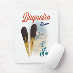 Reisposter Baqueira Spanje Muismat