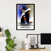 reisposter Barcelona Poster (Thuiskantoor)