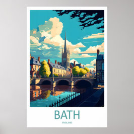 Reisposter Bath Engeland 1 Poster