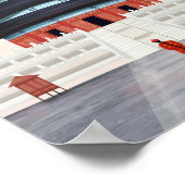 Reisposter Beijing China Poster (Hoek)