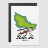 Reisposter Belle Île (Voorkant / Achterkant)