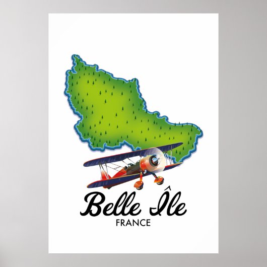 Reisposter Belle Île Poster (Voorkant)