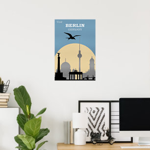 Reisposter Berlijn, Duitsland Poster
