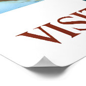 Reisposter Bezoek Kasjmir Poster (Hoek)