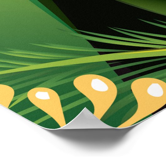 Reisposter Borneo Rainforest Poster (Hoek)