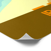 Reisposter Brazilië Poster (Hoek)