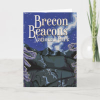 Reisposter Brecon Beacons Oude Spoorweg