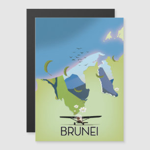 reisposter Brunei Map