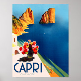 Reisposter Capri, Italië Poster