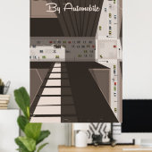 Reisposter Chicago City Poster (Thuiskantoor)