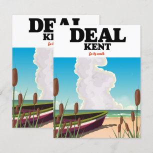 Reisposter Deal Kent aan zee