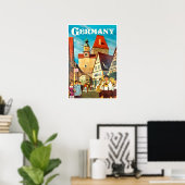 Reisposter Duitsland Poster (Thuiskantoor)