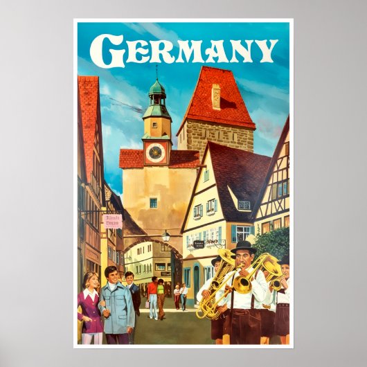 Reisposter Duitsland Poster (Voorkant)