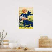 Reisposter Duitsland Poster (Keuken)