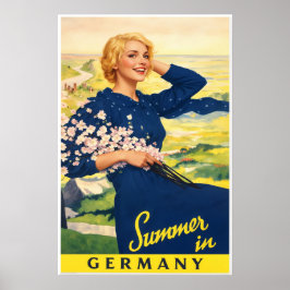 Reisposter Duitsland Poster